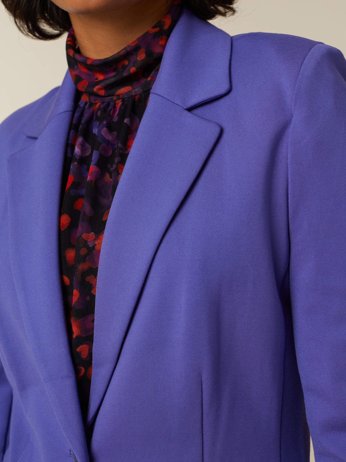PETIT blazer - Dark Dahlia Purple