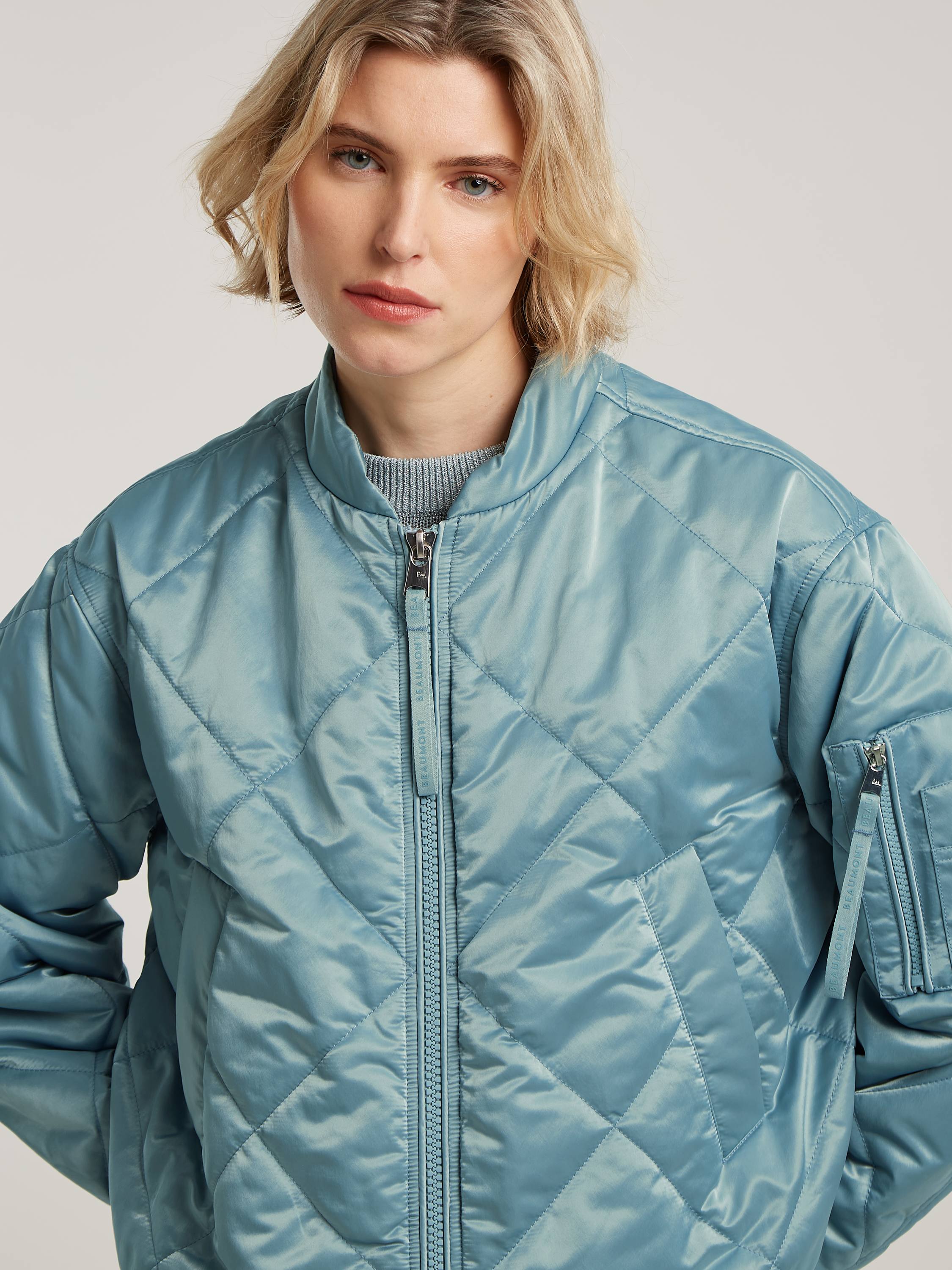 GWENN bomber jacket sea salt