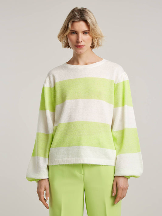 HALLE Pullover - green glow
