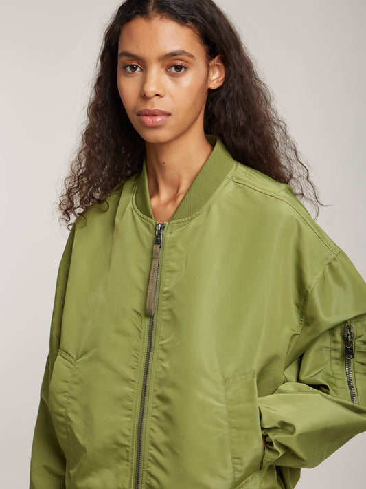 ISEY bomber jacket - soft olive