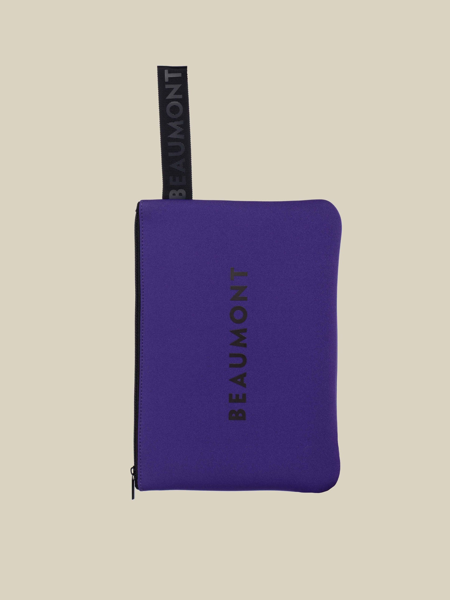 Zion zipper bag - Dark dahlia purple