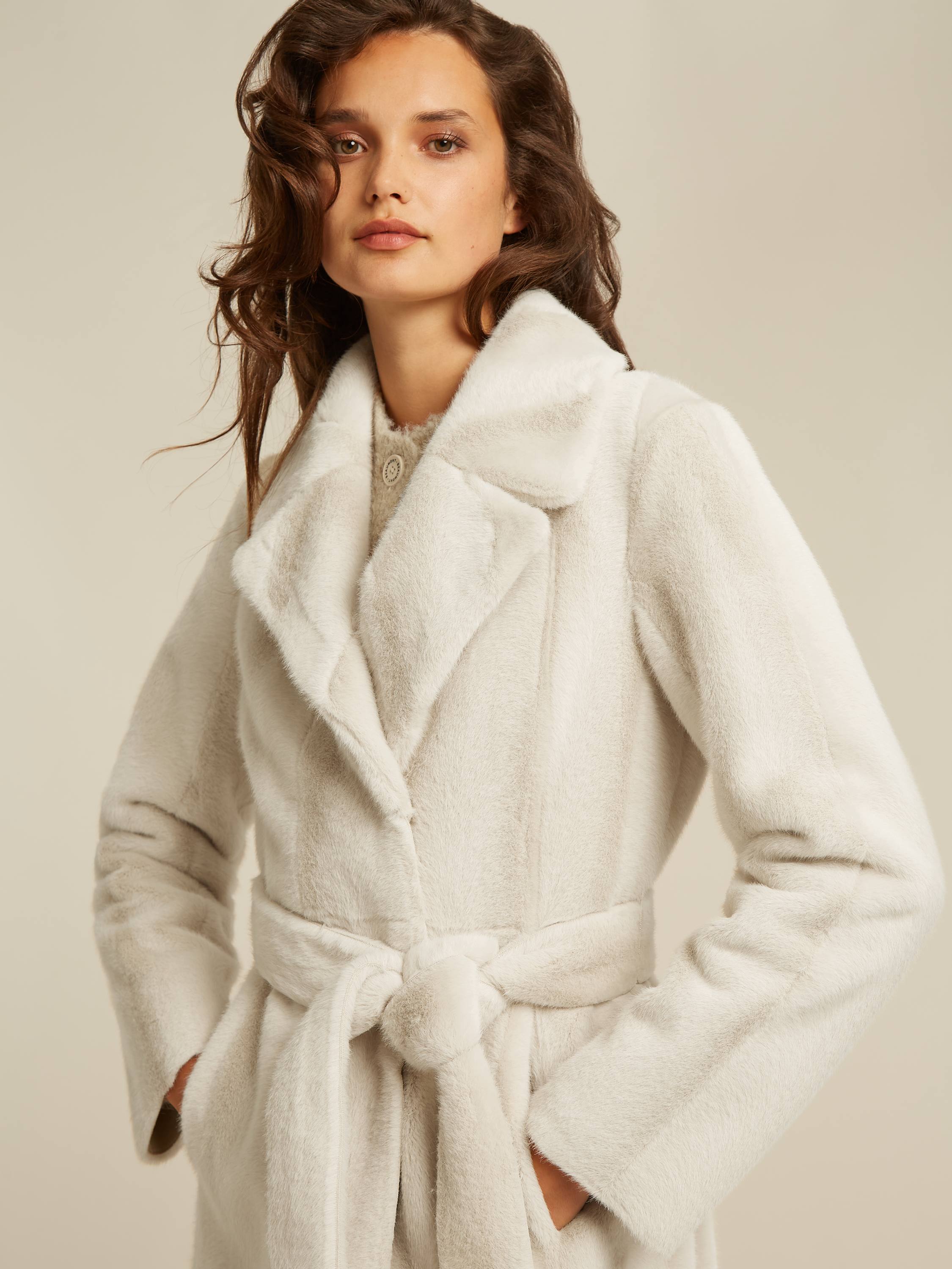 Lara coat Off white