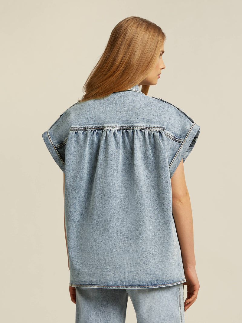 Vayen Denim Gilet