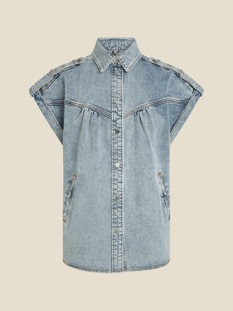 Vayen Denim Gilet