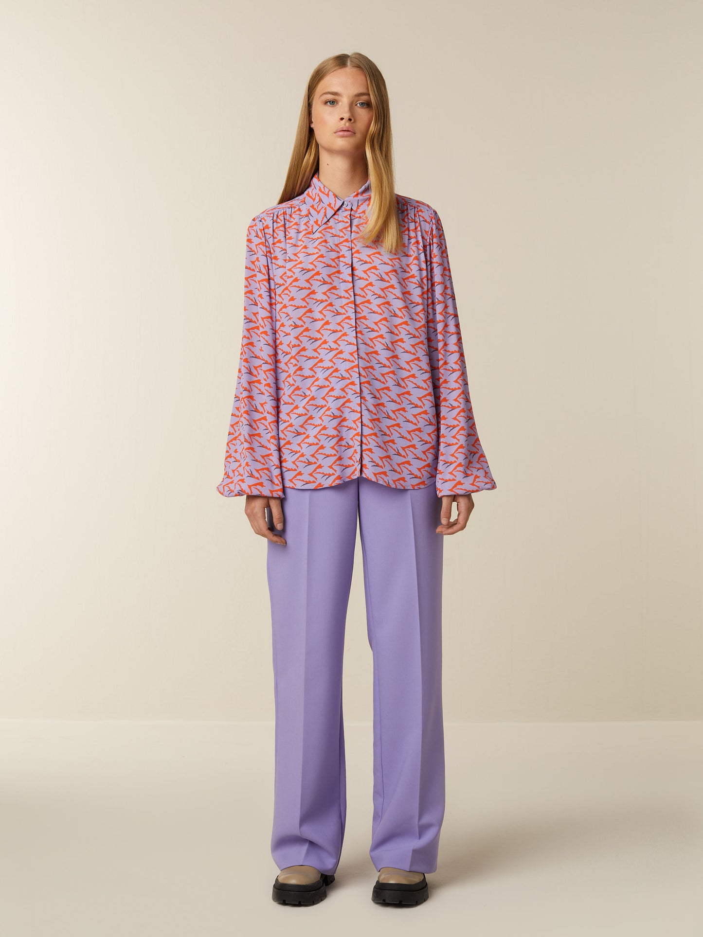 BRITT blouse - Dahlia Purple