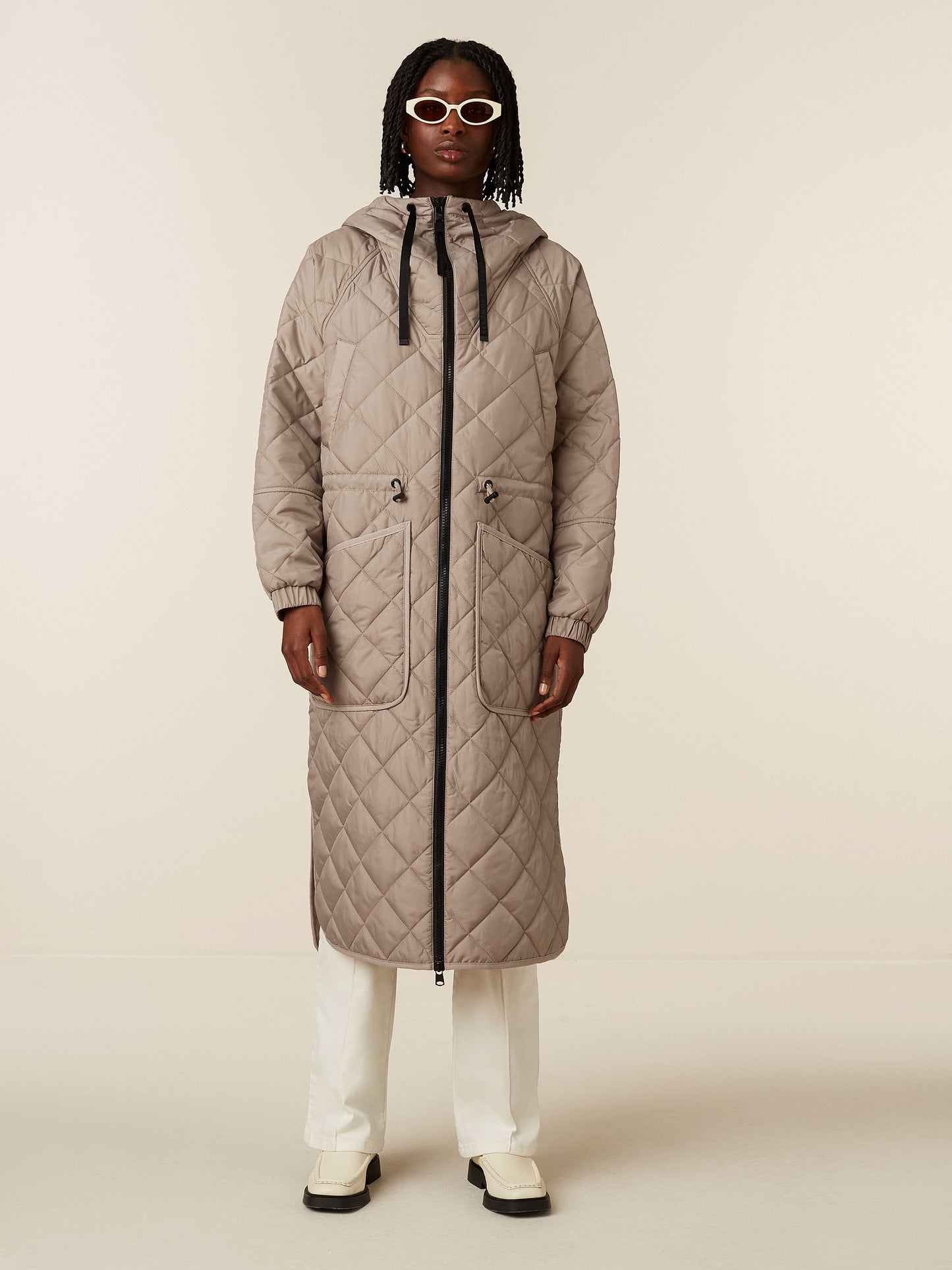 BROOKLYN Parka oversize - Soft taupe – Beaumont