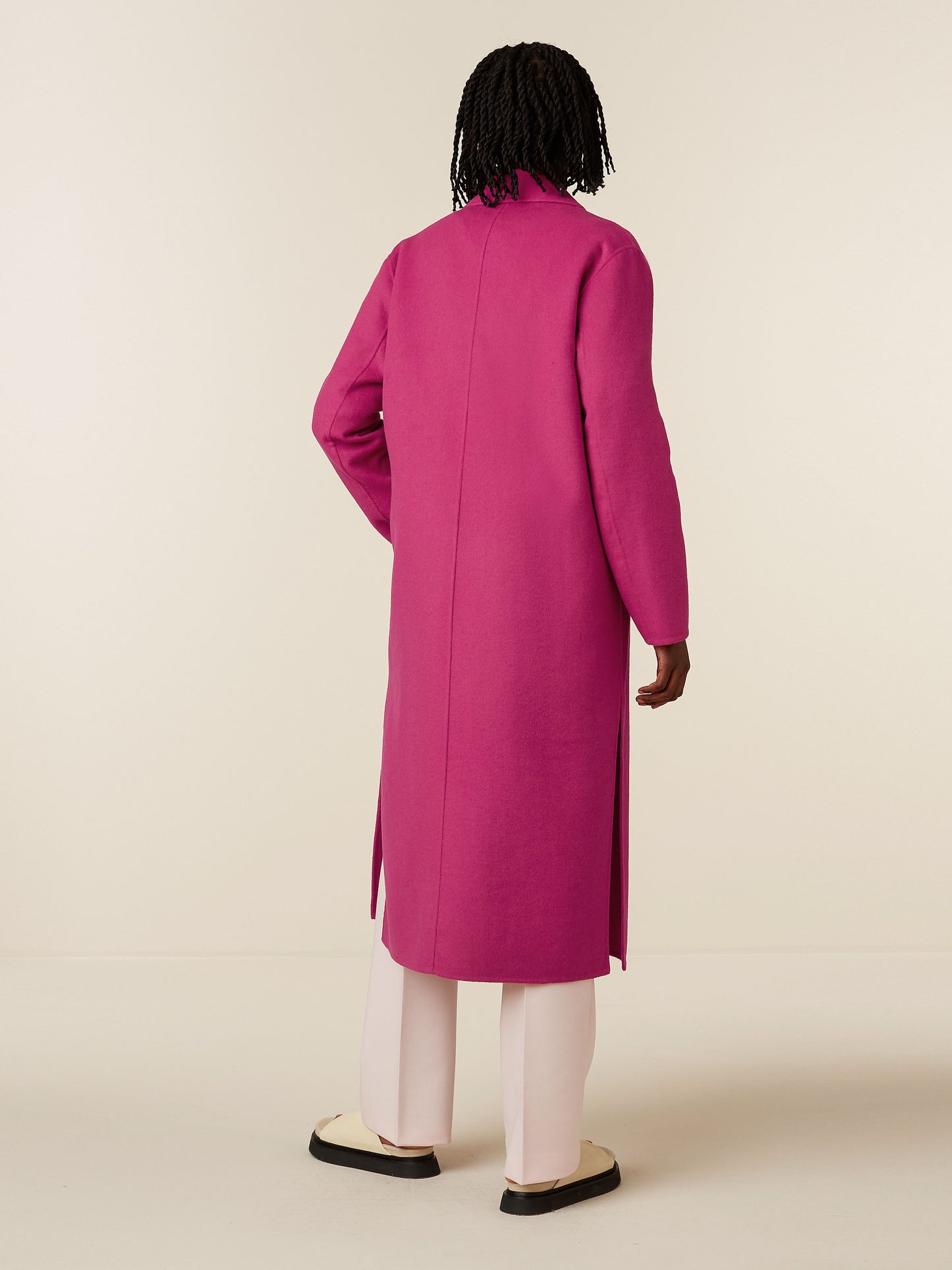 manteau magenta